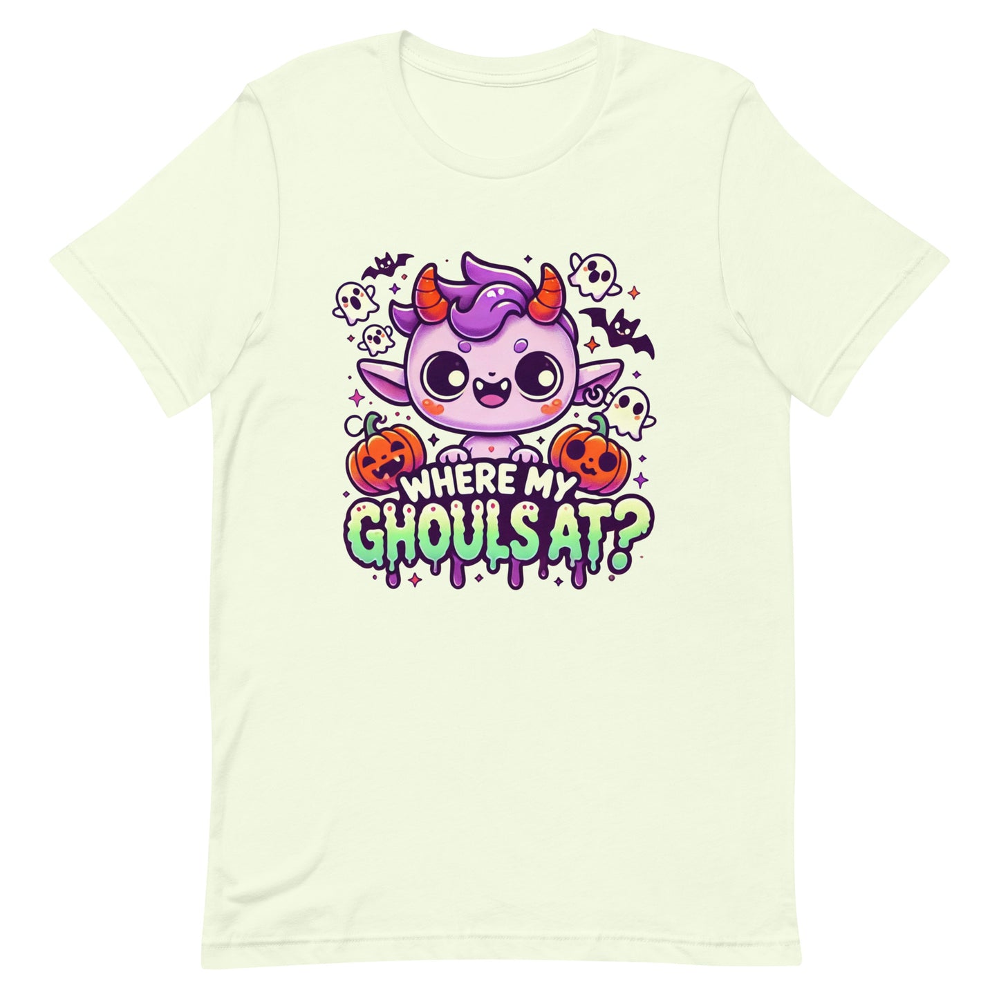 Unisex t-shirt “Where My Ghouls At?”