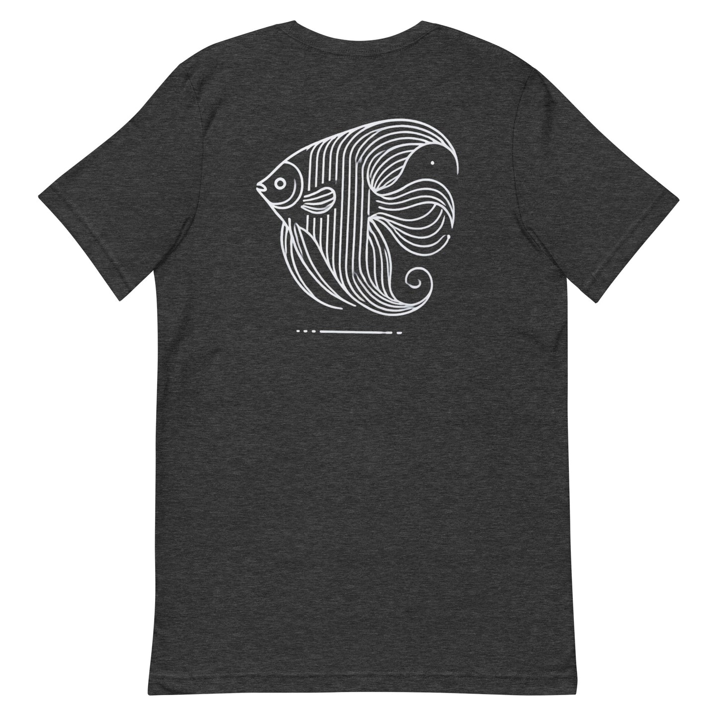 Unisex t-shirt “Angelfish Line Art”