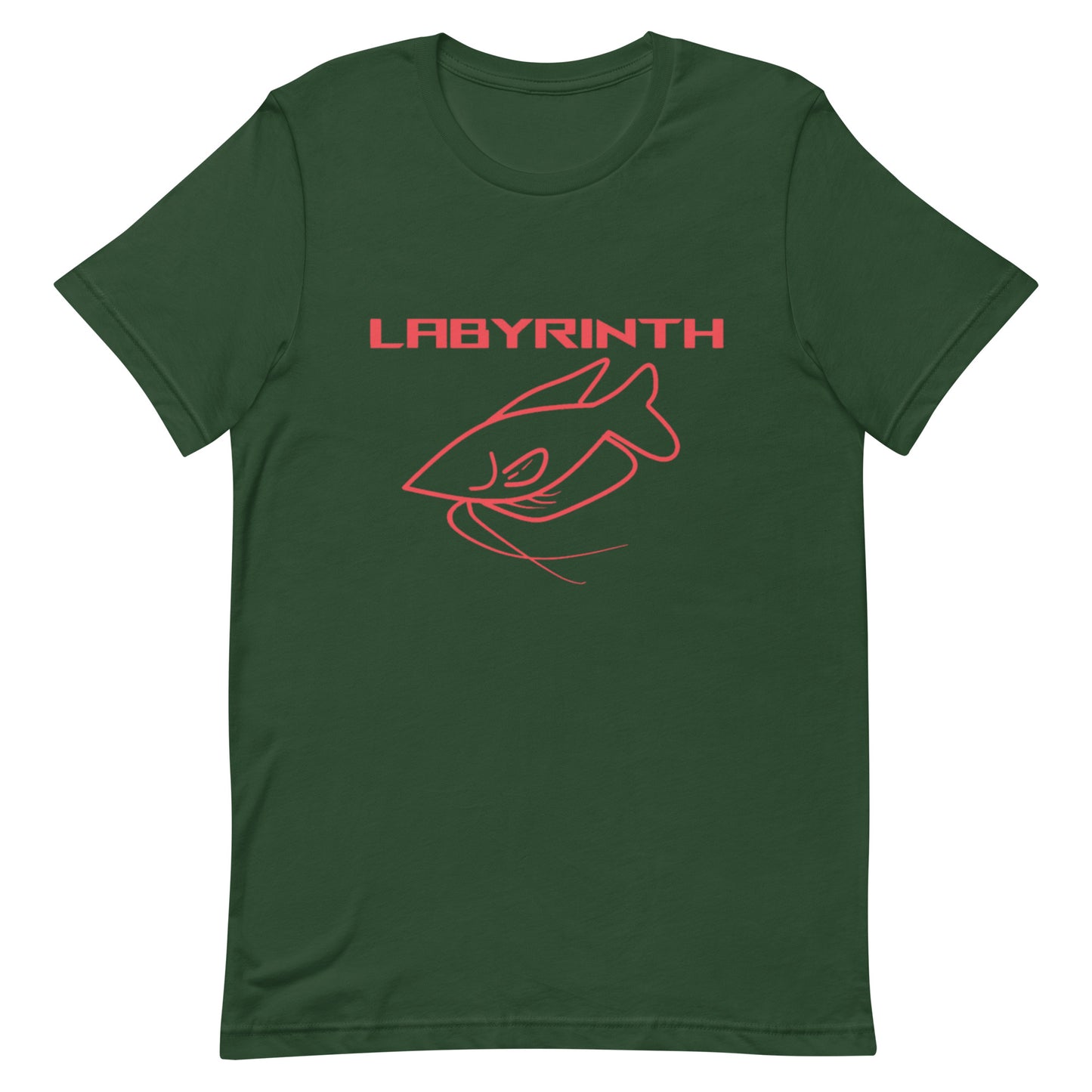 Unisex t-shirt “Labyrinth Fish”