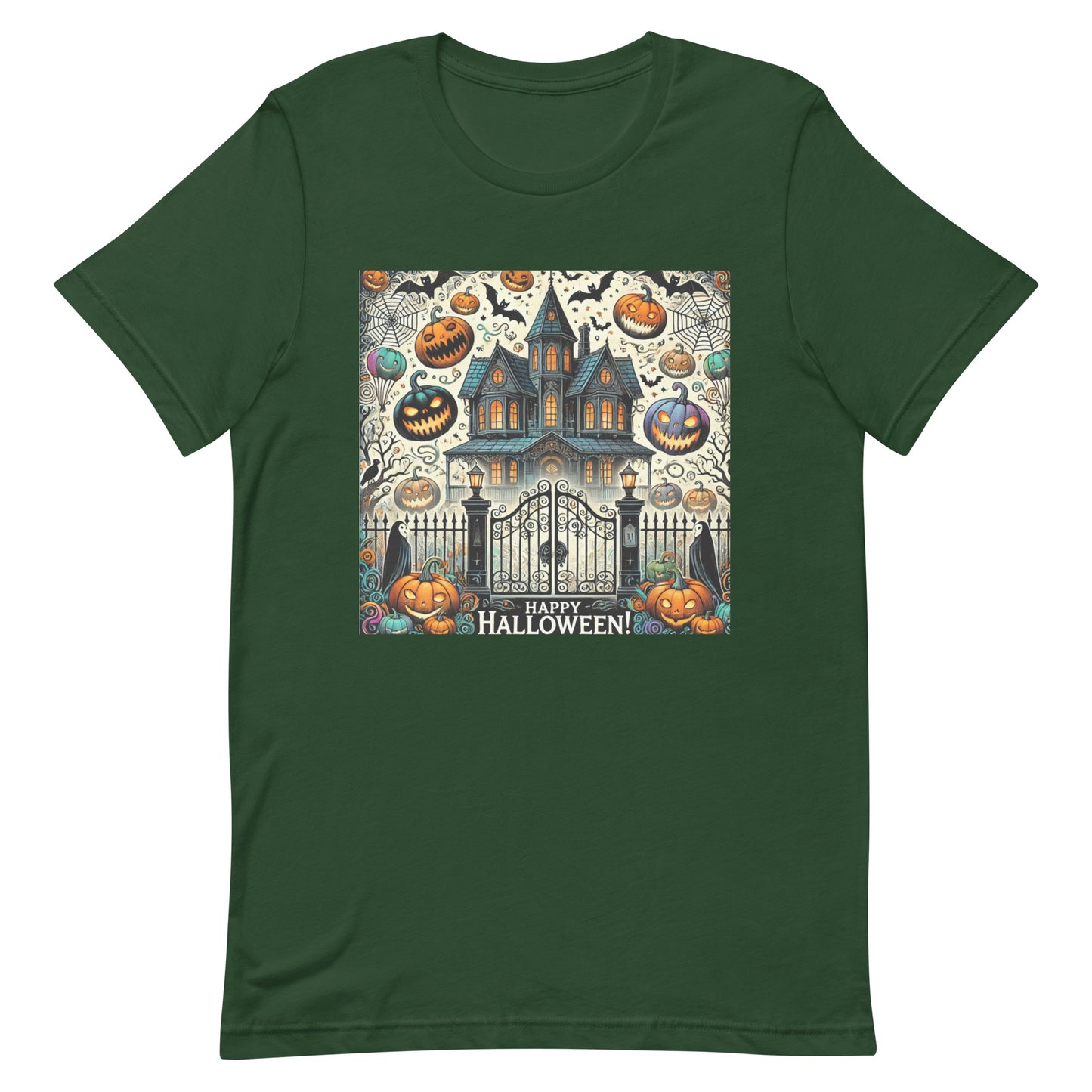 Unisex t-shirt “Happy Halloween”