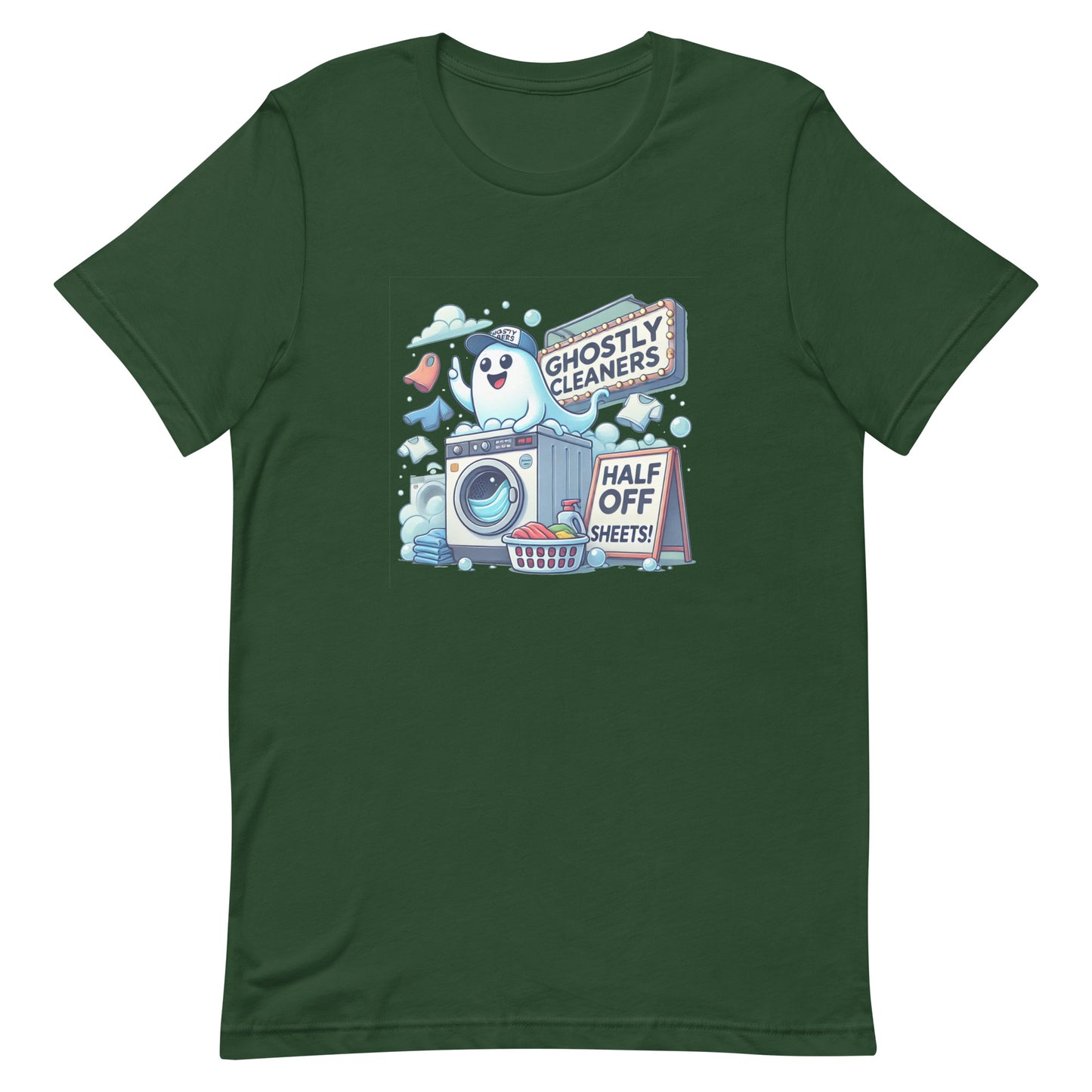 Unisex t-shirt "Ghostly Cleaners"