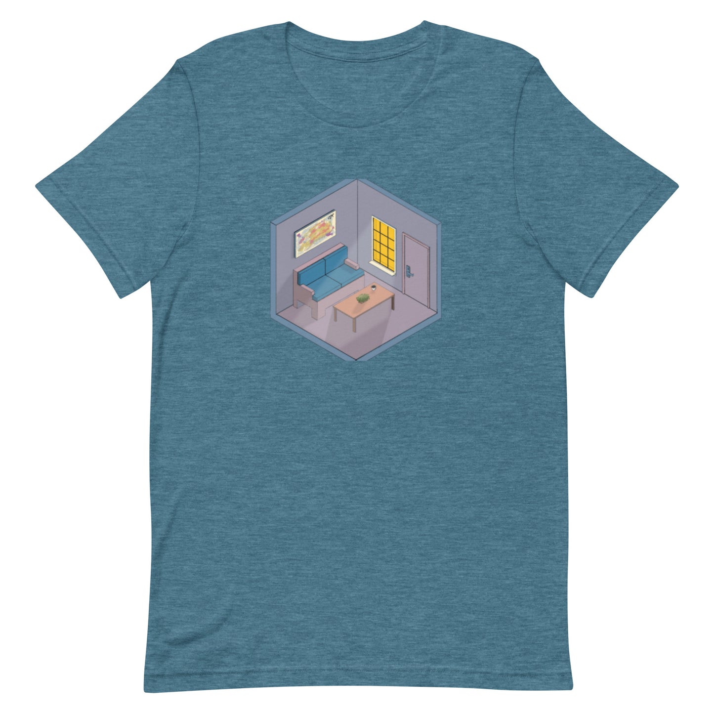 Unisex t-shirt “Abstract Isometric Design”