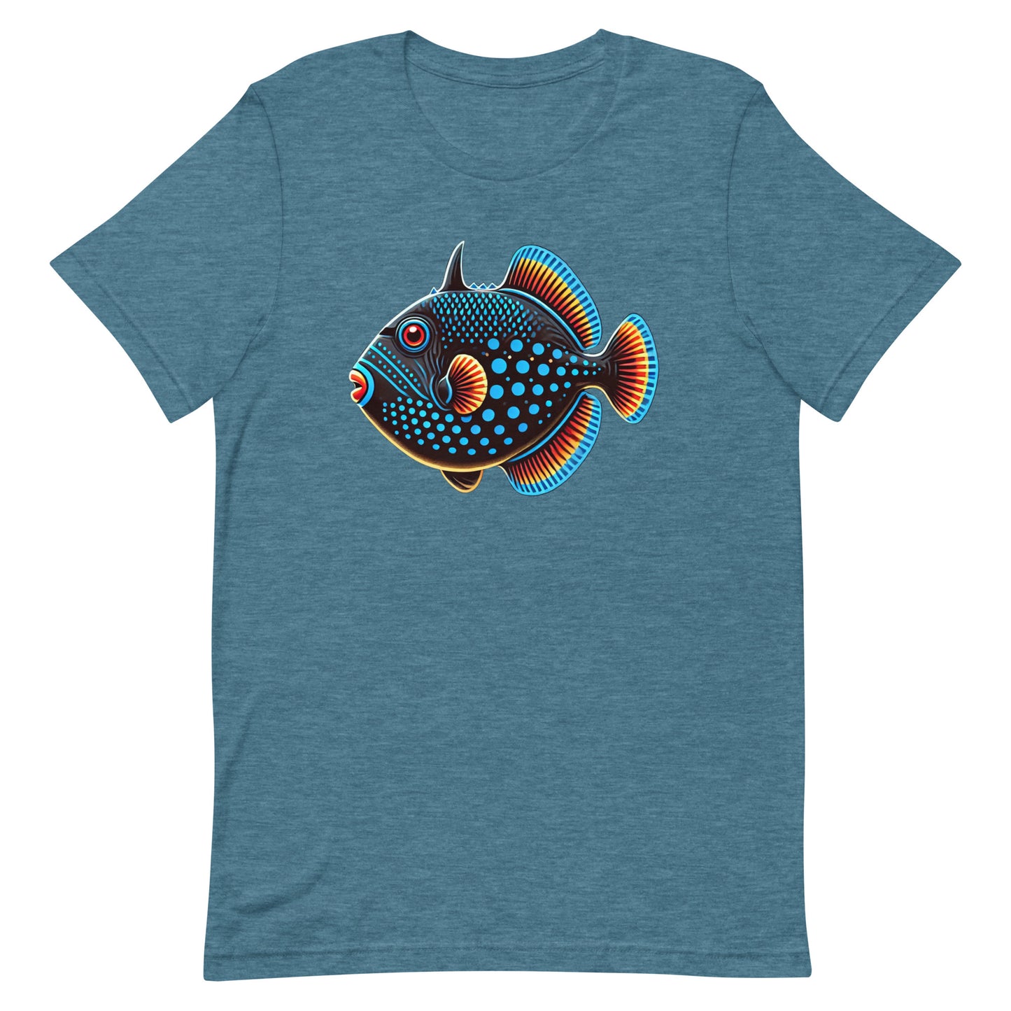Unisex t-shirt “Neon Triggerfish”