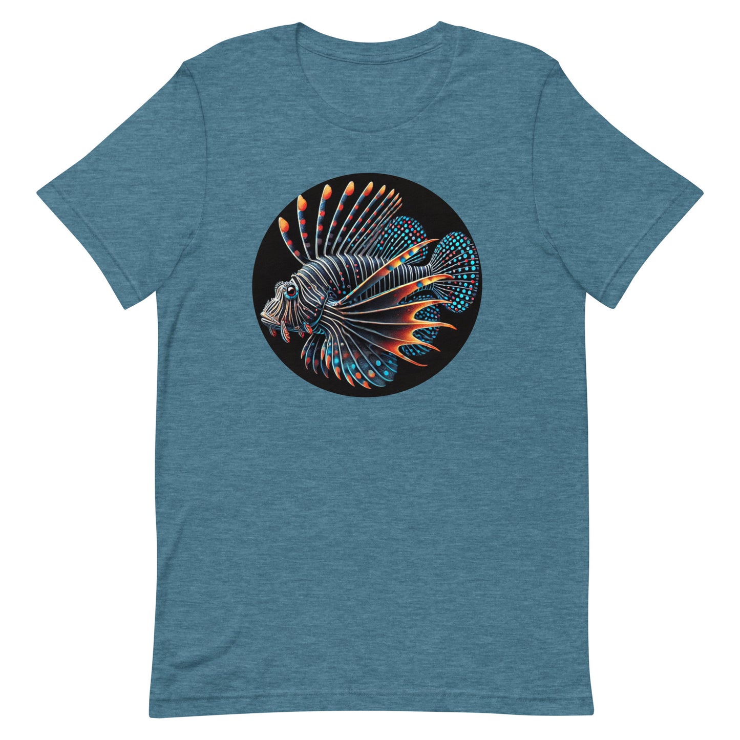 Unisex t-shirt “Neon Lionfish”