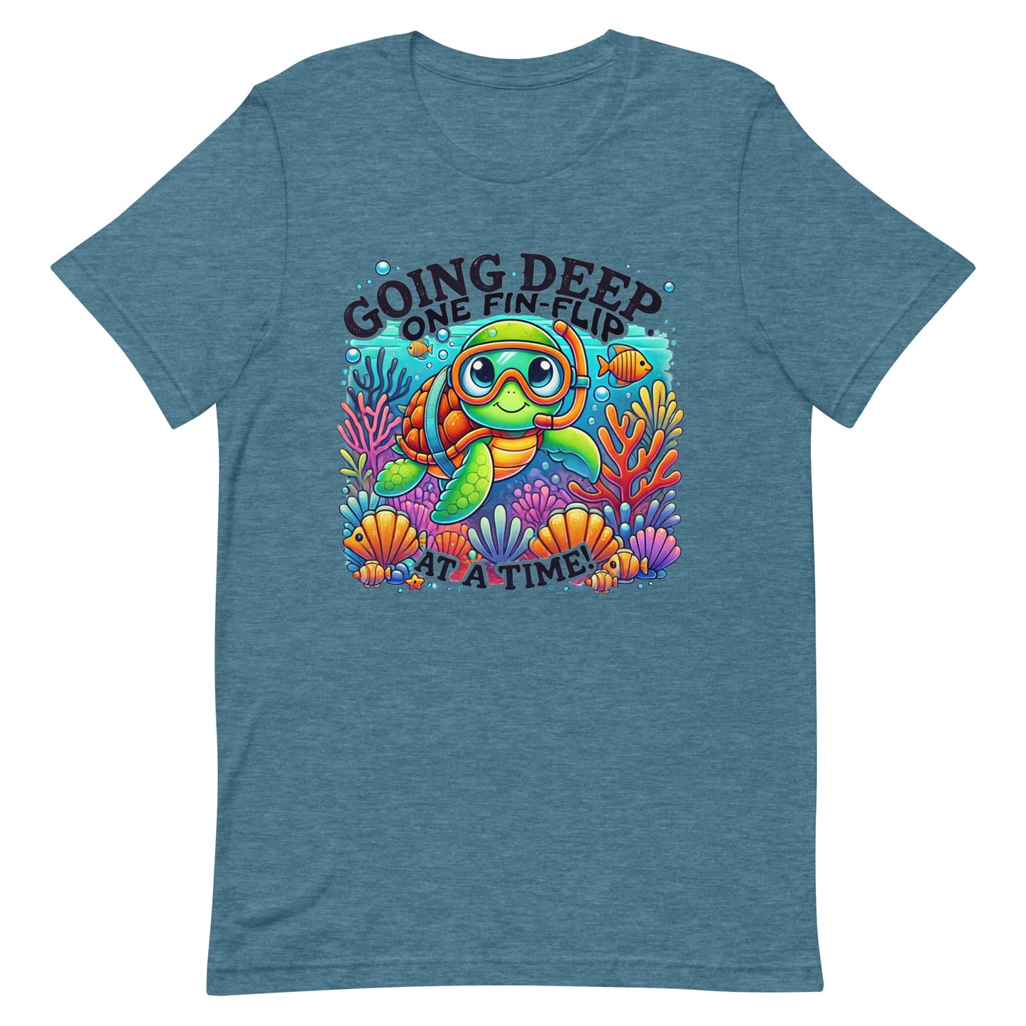 Unisex t-shirt "Scuba Turtle"