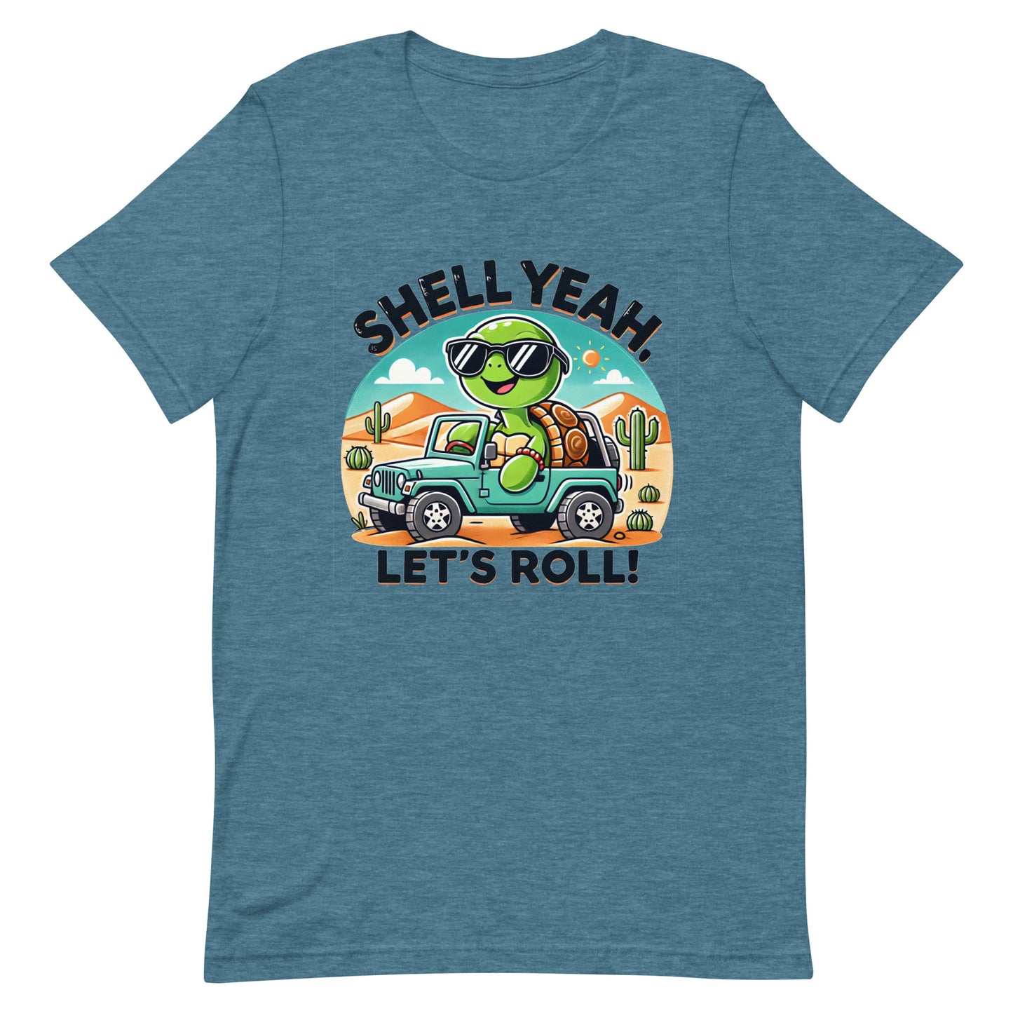 Unisex t-shirt "Shell Yeah Jeep Turtle"