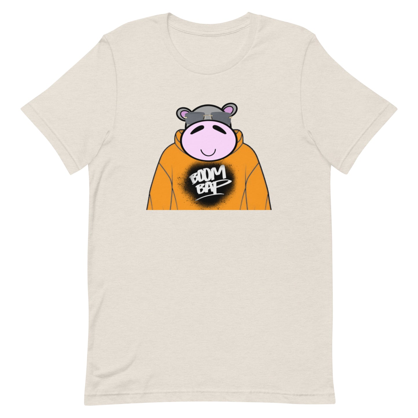 Unisex t-shirt “Hip Hop Hippopotamus”