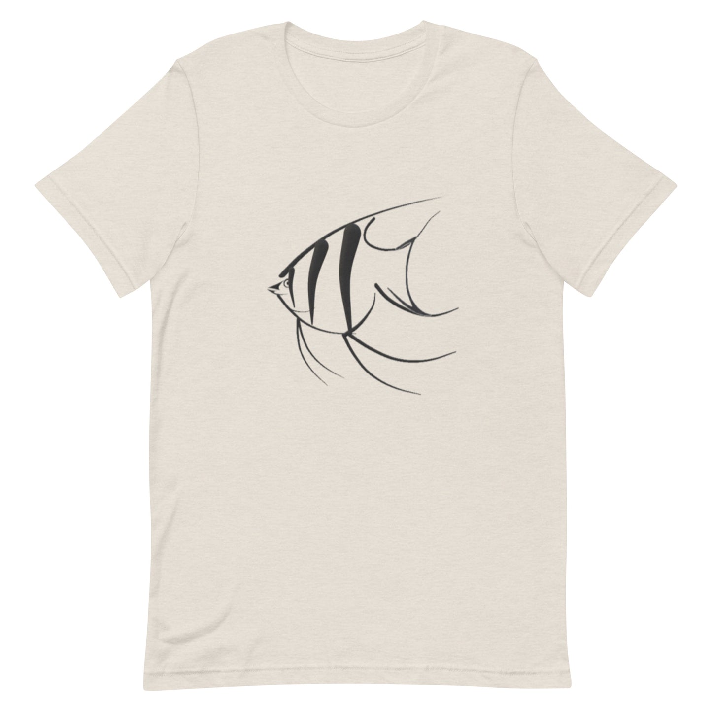 Unisex t-shirt “Abstract Altum Angelfish”