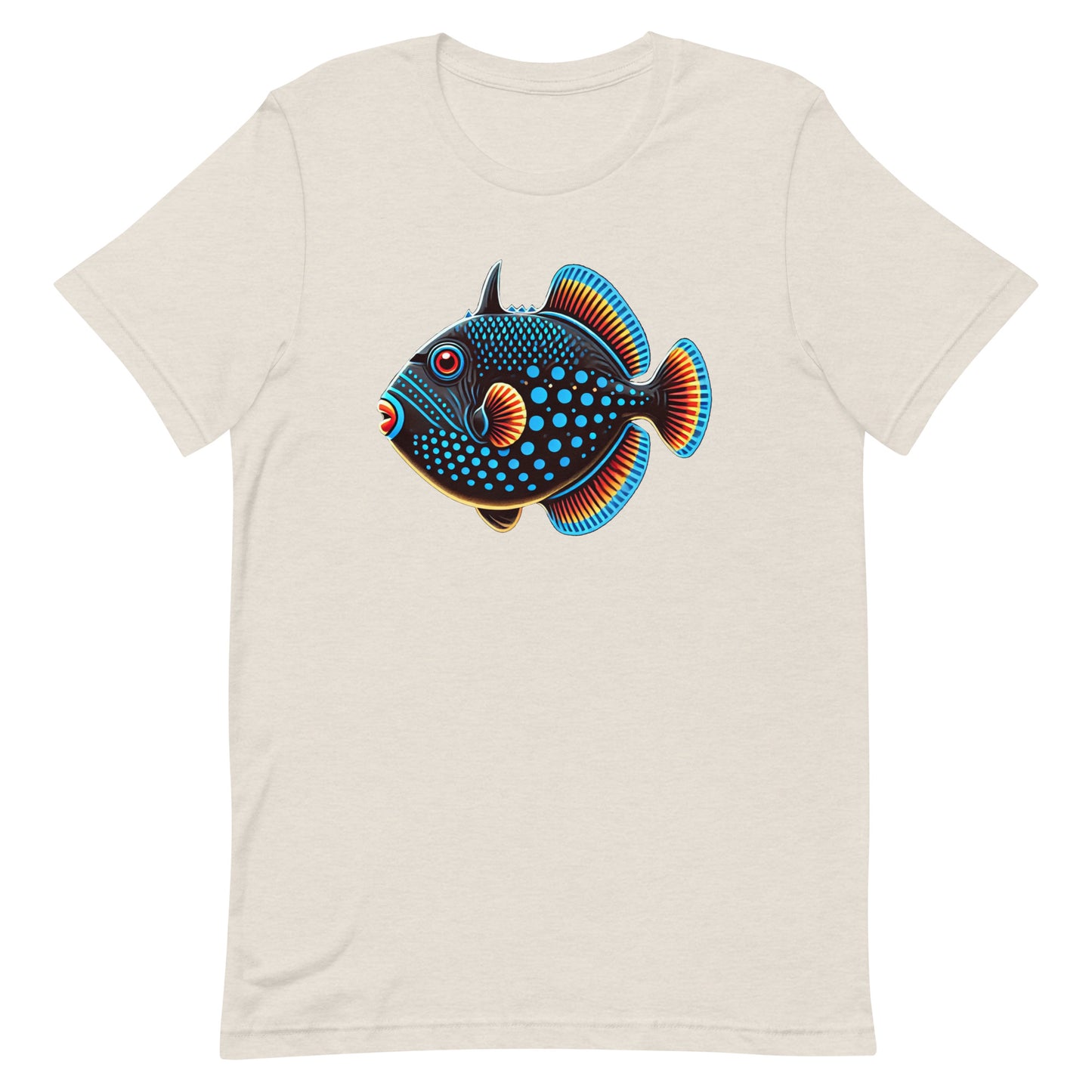 Unisex t-shirt “Neon Triggerfish”