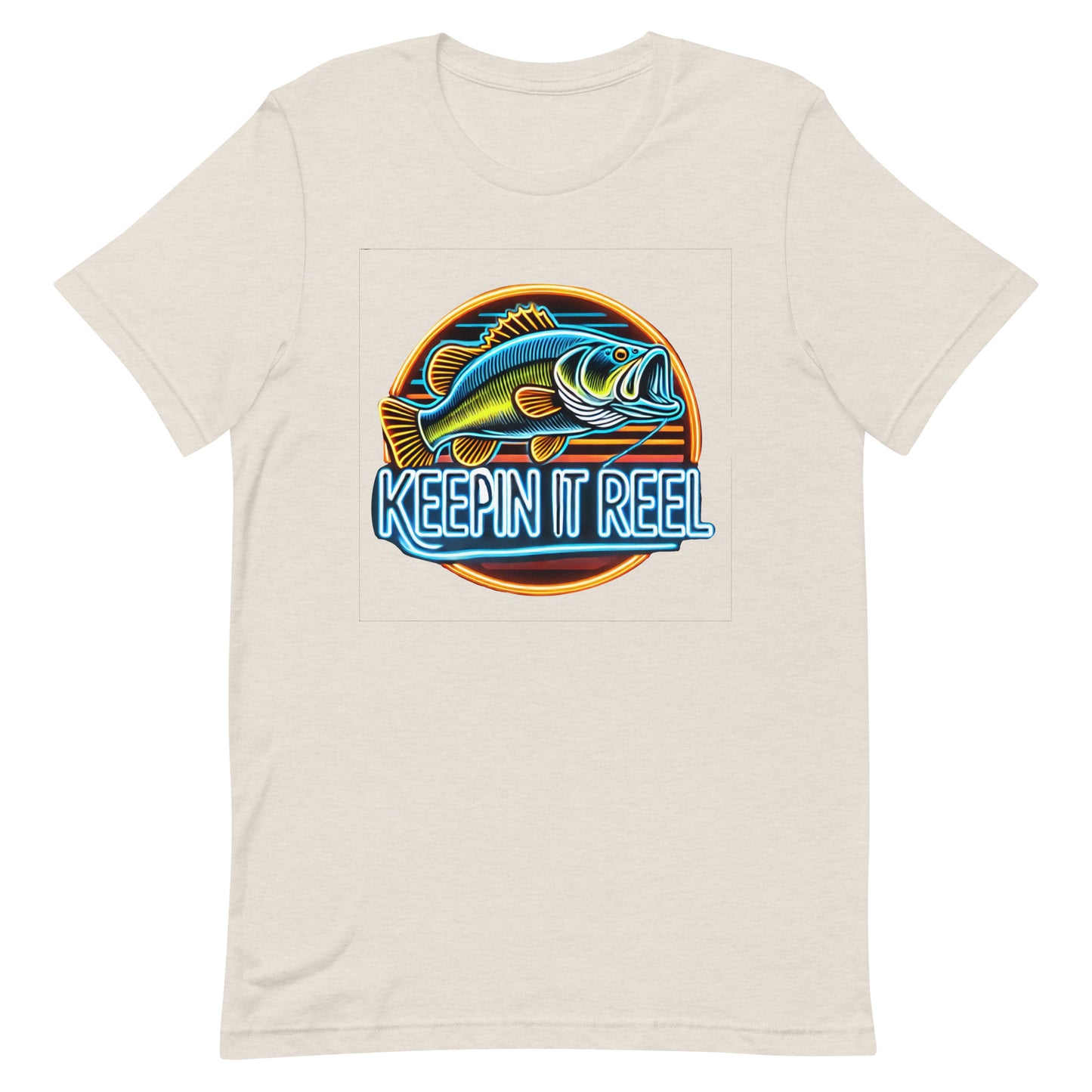 Unisex t-shirt "Neon Bass KIR"