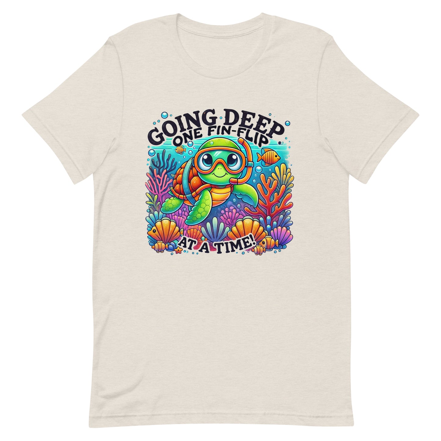 Unisex t-shirt "Scuba Turtle"