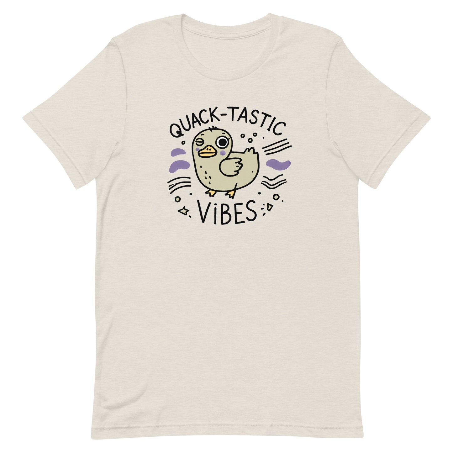 Unisex t-shirt "Quack-Tastic Vibes Duck"