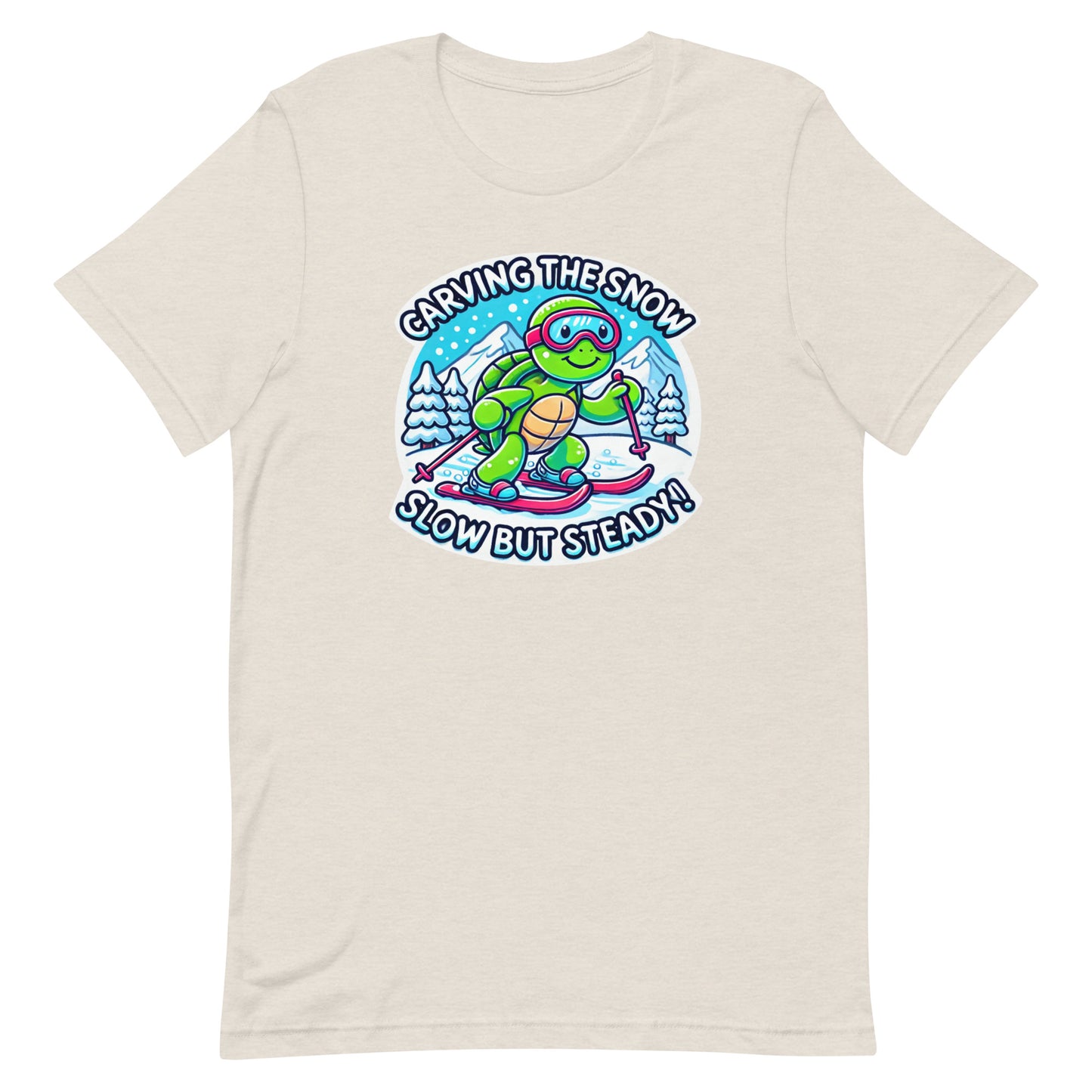 Unisex t-shirt "Ski Turtle"