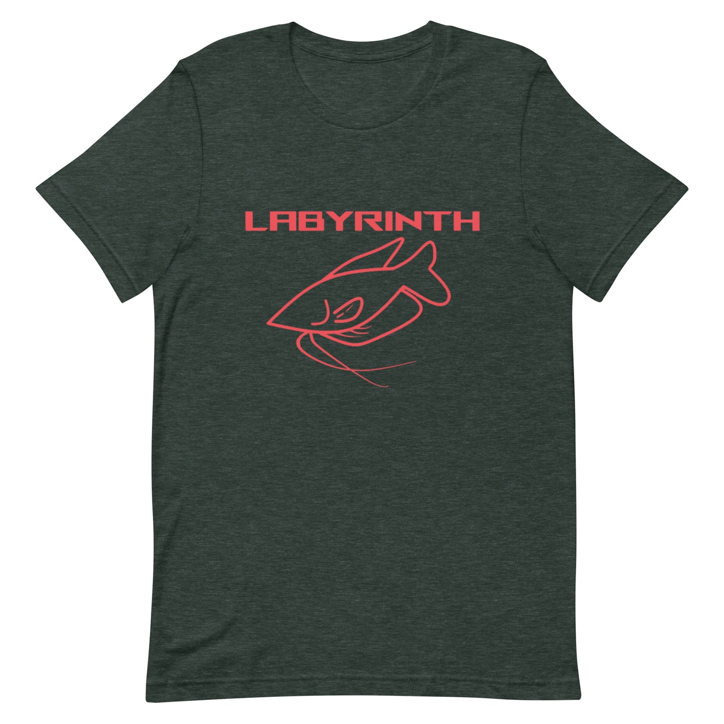 Unisex t-shirt “Labyrinth Fish”