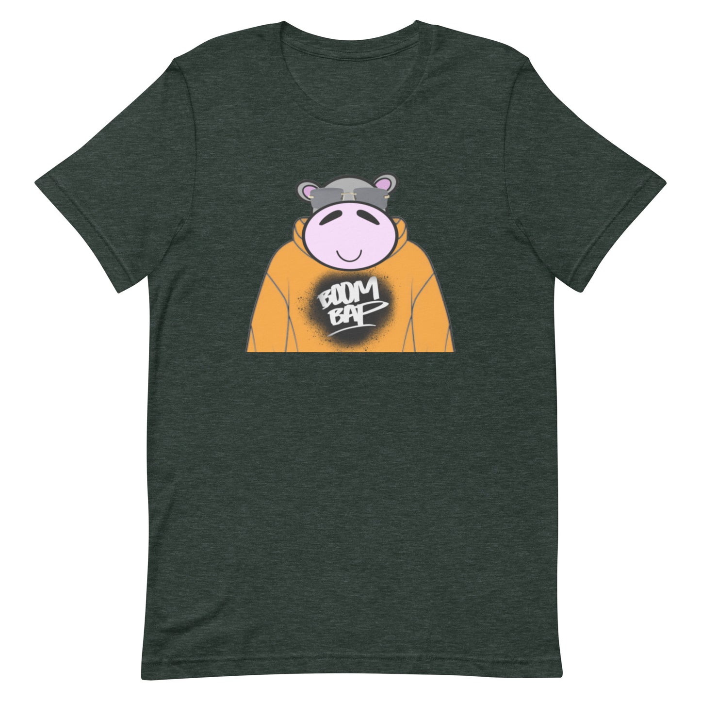 Unisex t-shirt “Hip Hop Hippopotamus”