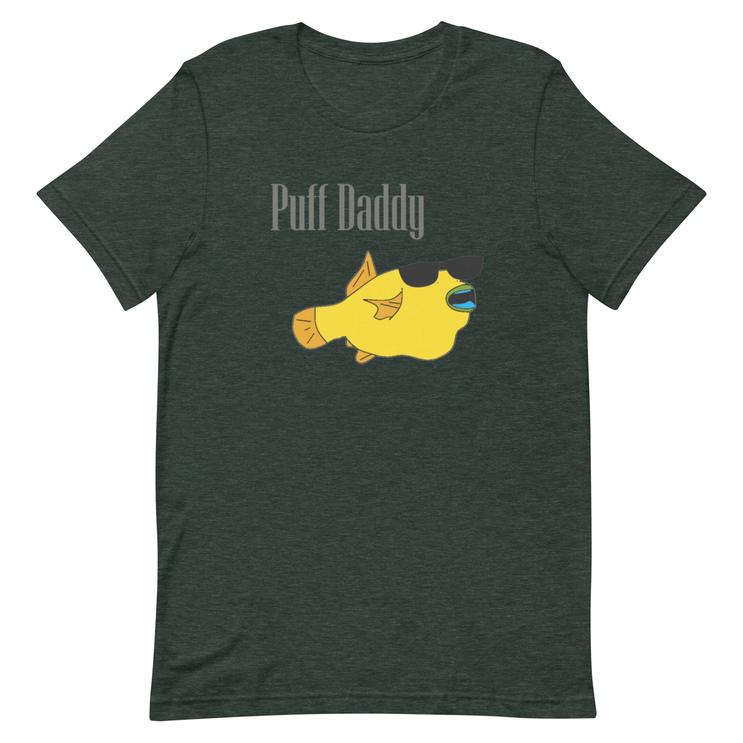 Unisex t-shirt “Puff Daddy w/Puffer Fish”
