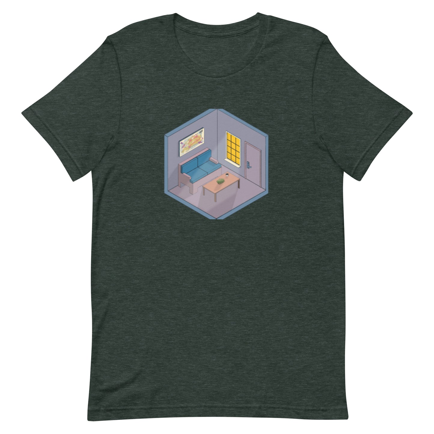 Unisex t-shirt “Abstract Isometric Design”