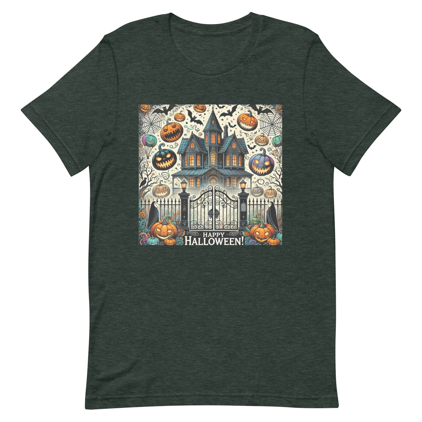 Unisex t-shirt “Happy Halloween”