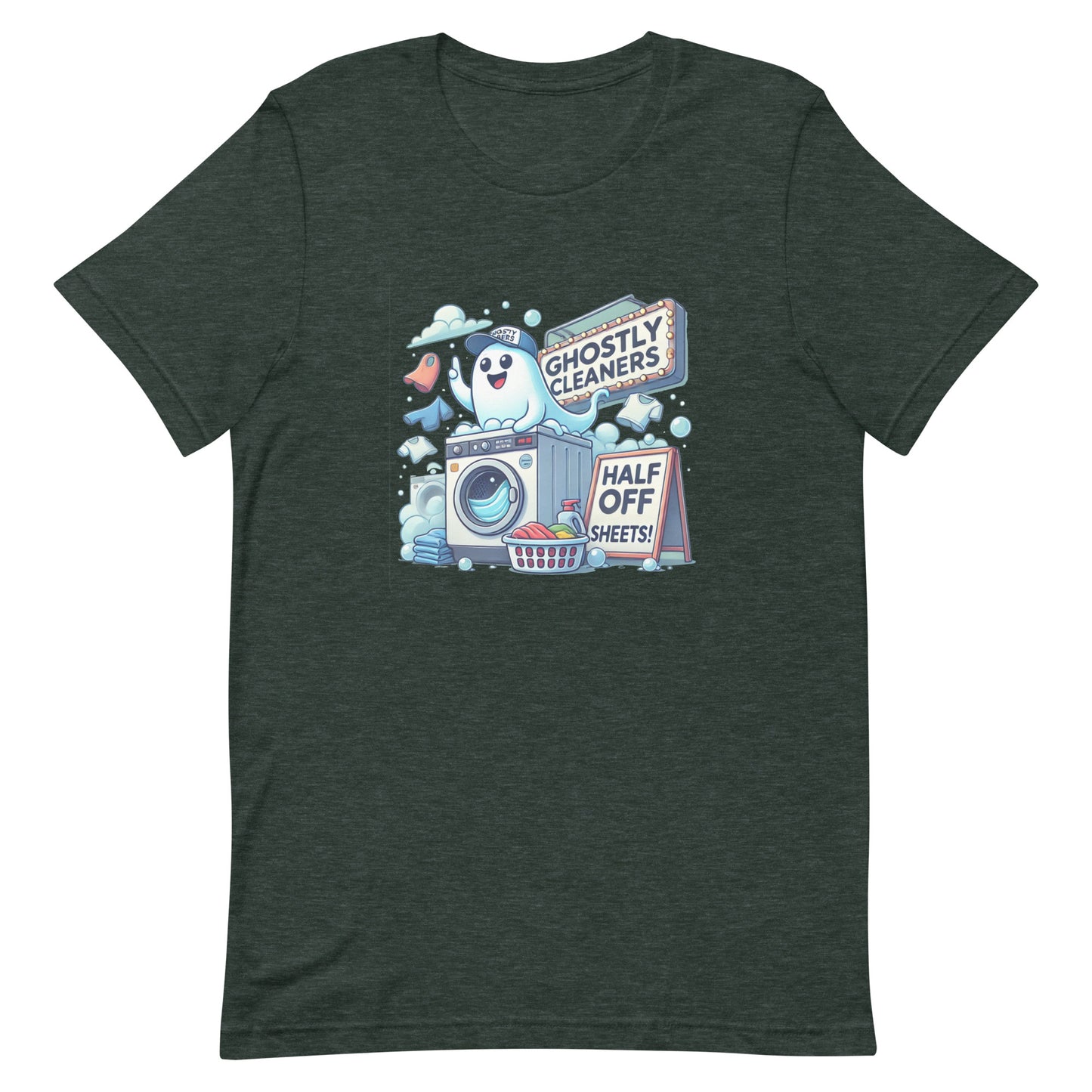 Unisex t-shirt "Ghostly Cleaners"