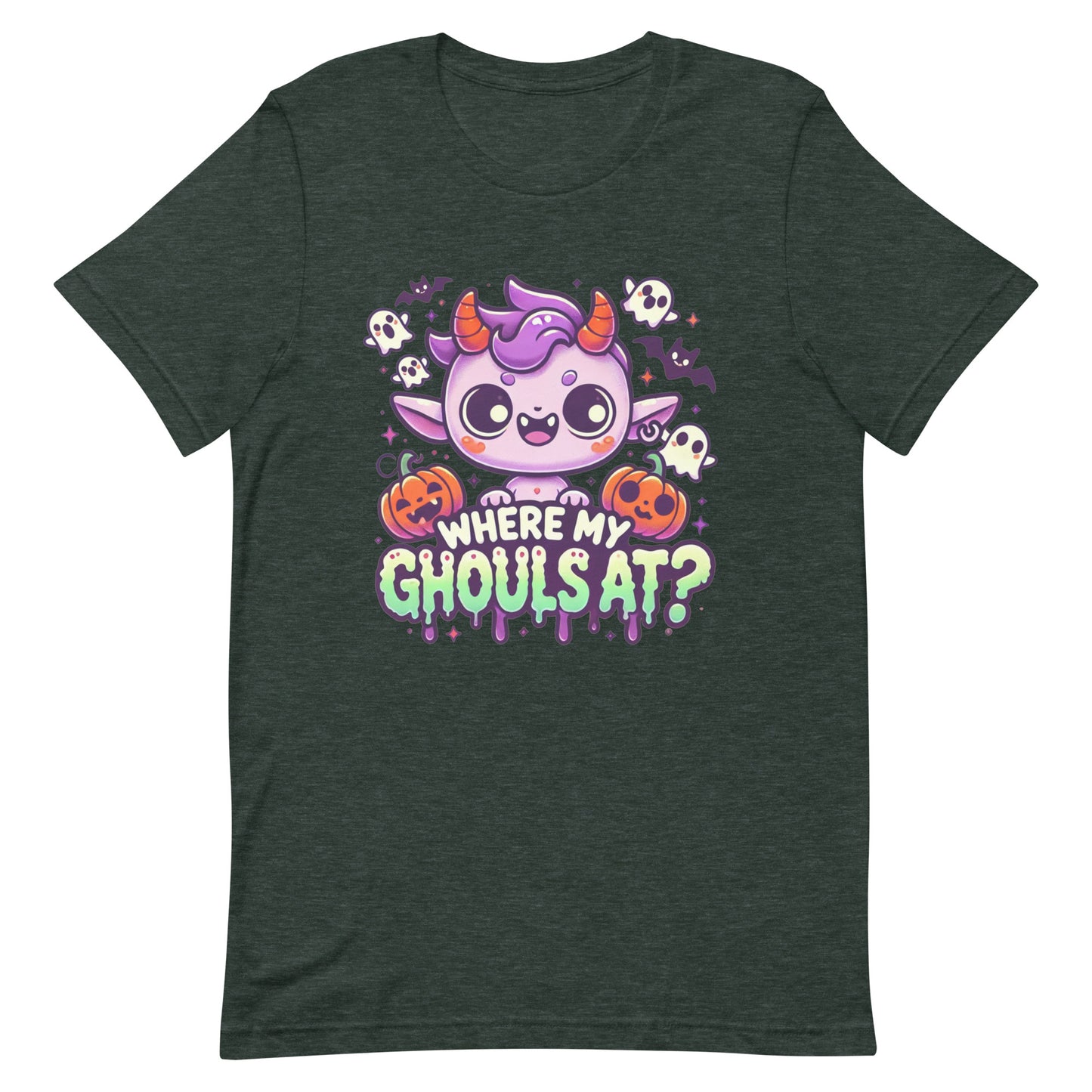 Unisex t-shirt “Where My Ghouls At?”