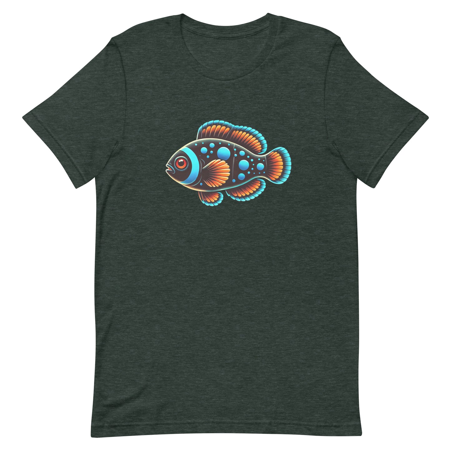 Unisex t-shirt “Neon Clownfish”