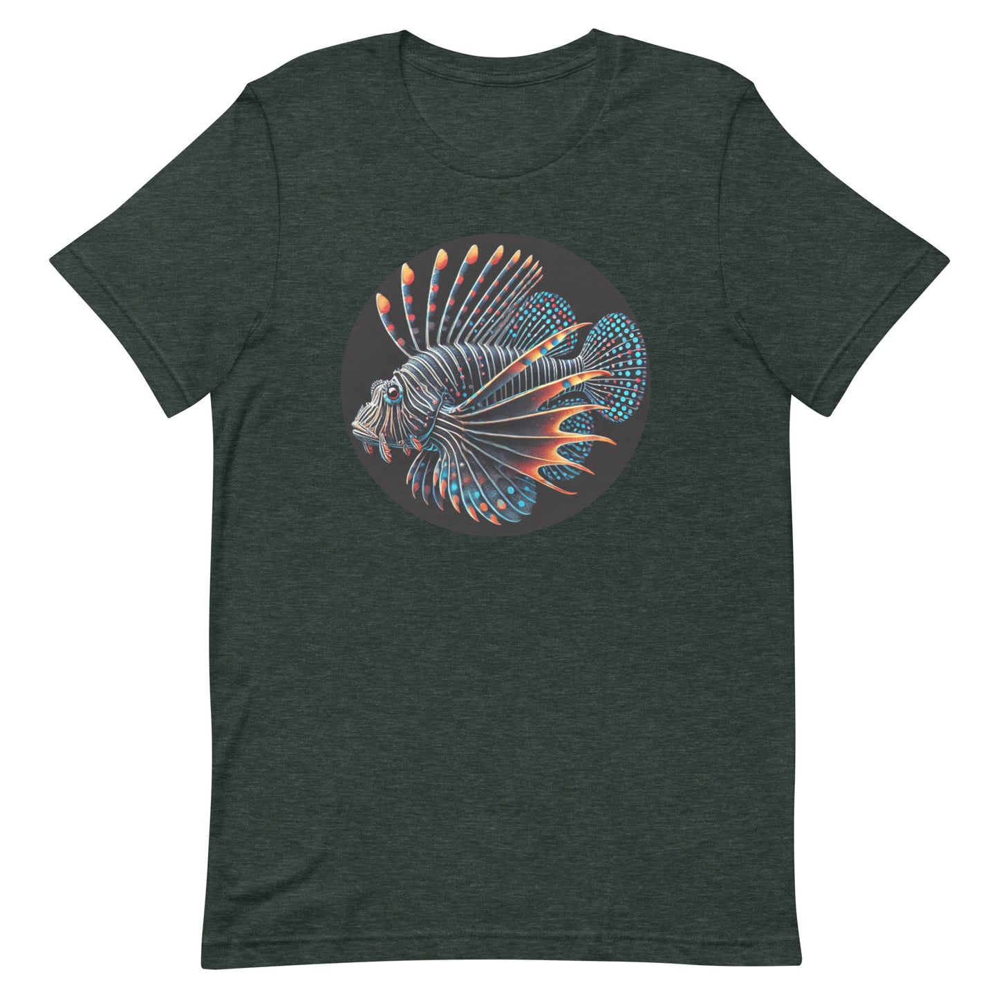 Unisex t-shirt “Neon Lionfish”