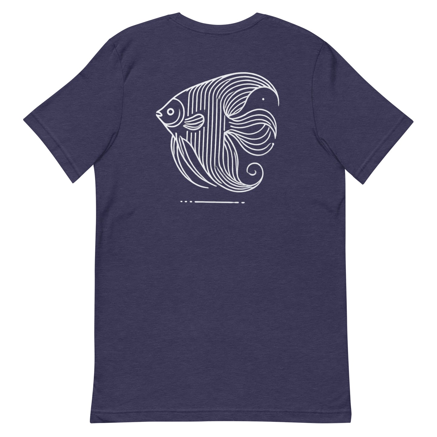 Unisex t-shirt “Angelfish Line Art”