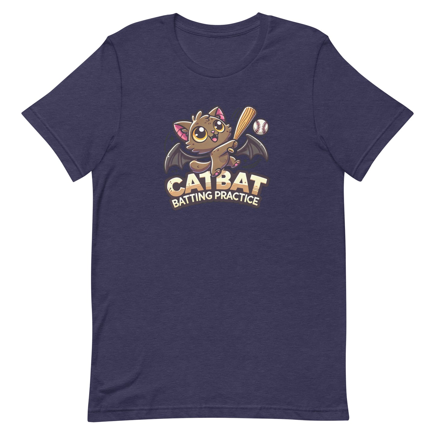 Unisex t-shirt "Catbat Batting Practice"