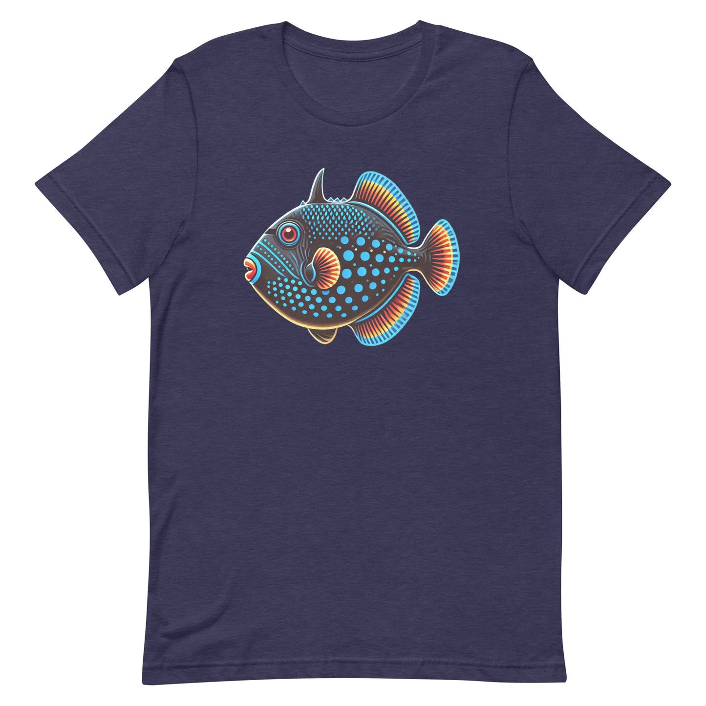 Unisex t-shirt “Neon Triggerfish”