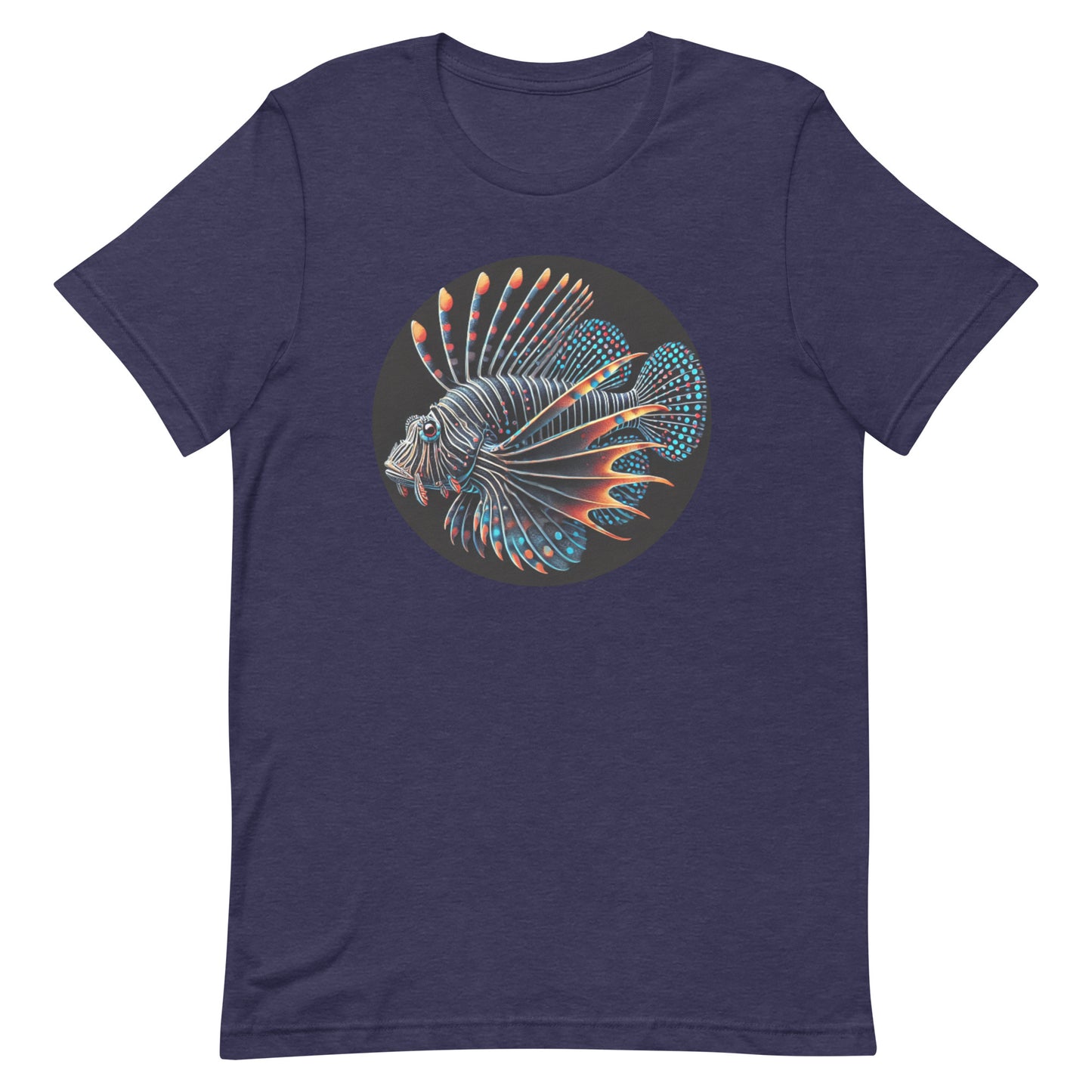 Unisex t-shirt “Neon Lionfish”