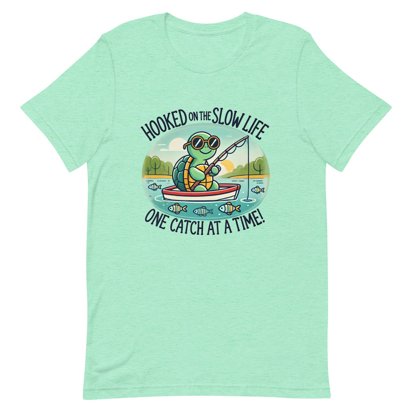 Unisex t-shirt "Fishing Turtle"