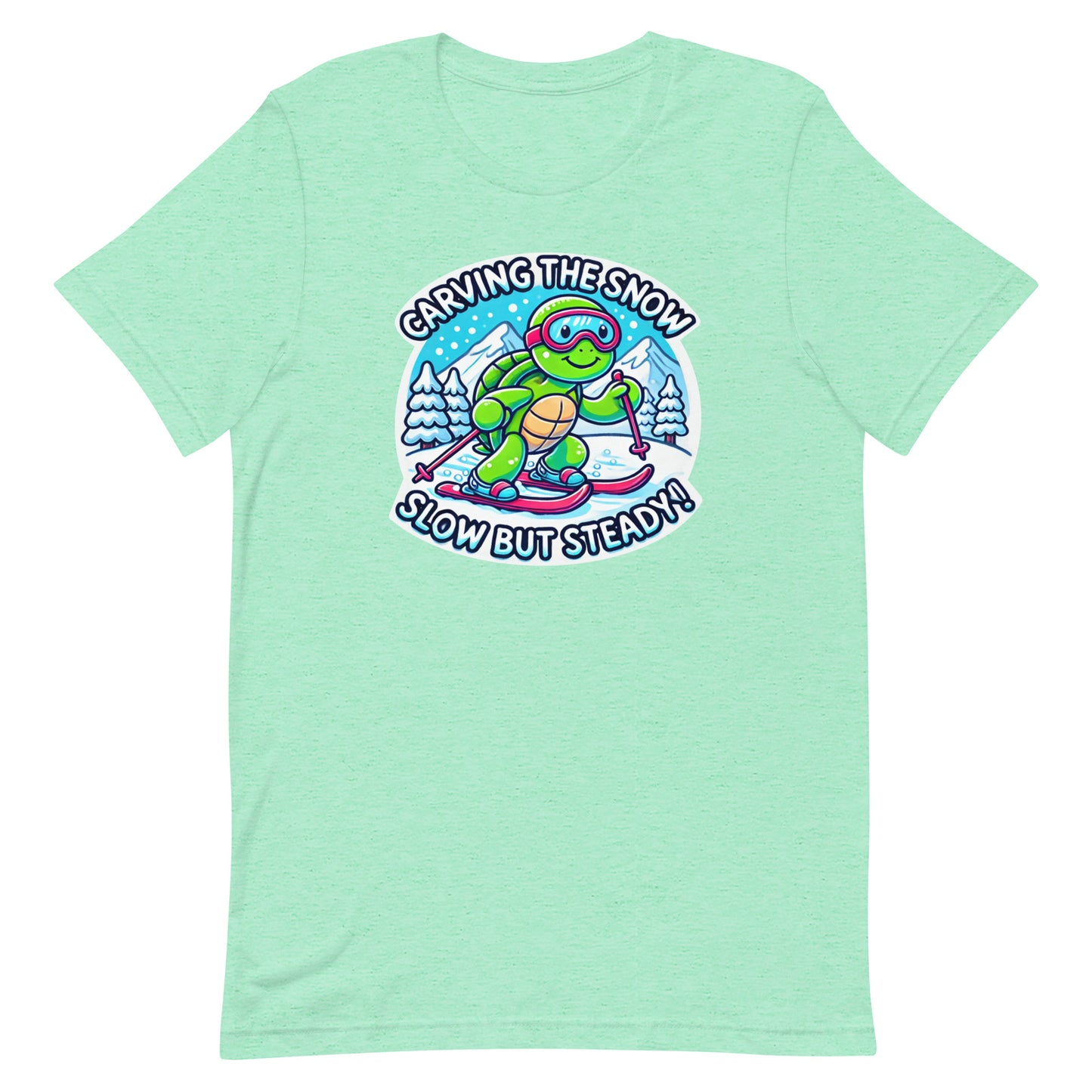 Unisex t-shirt "Ski Turtle"