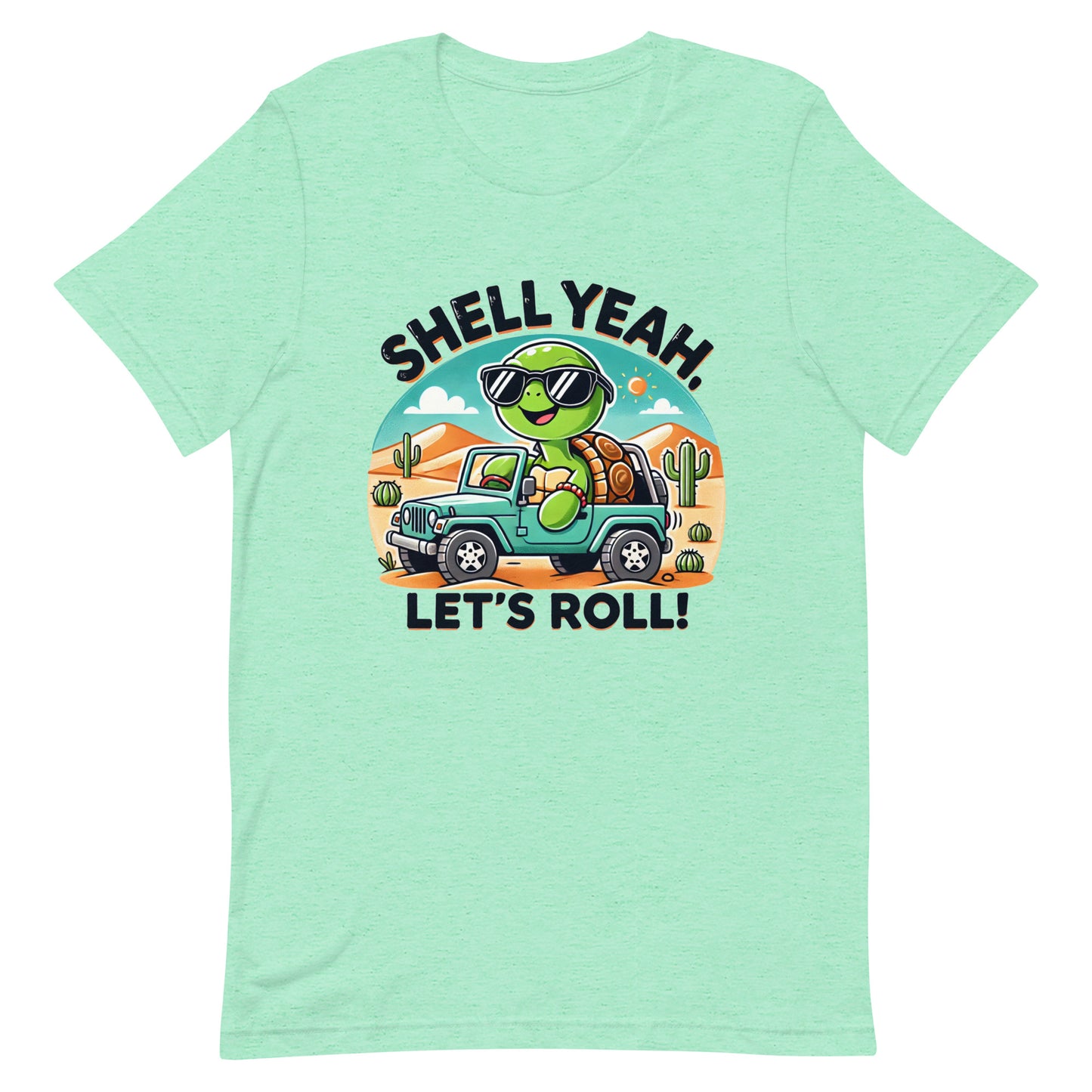 Unisex t-shirt "Shell Yeah Jeep Turtle"