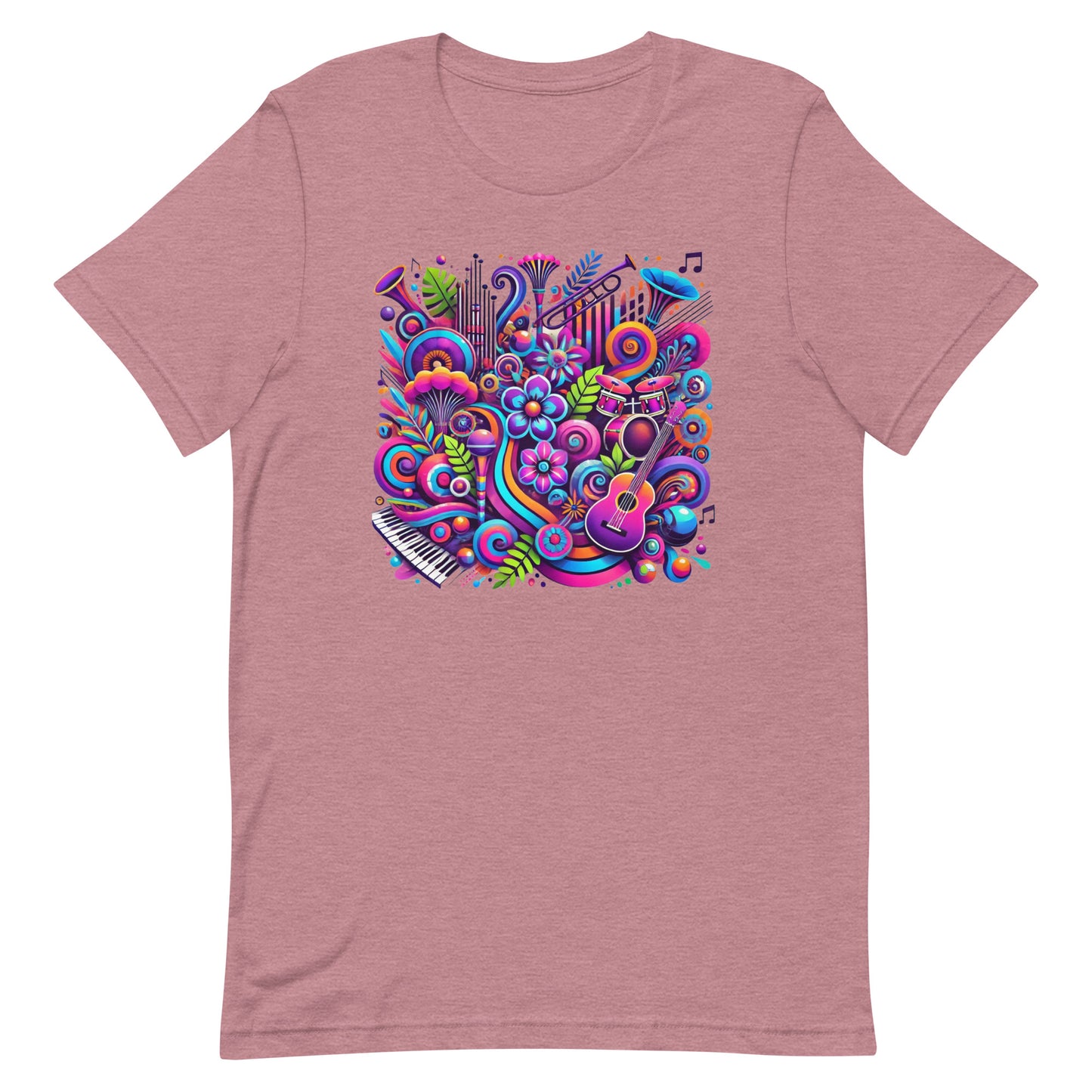 Unisex t-shirt “Colorful Music Blast”