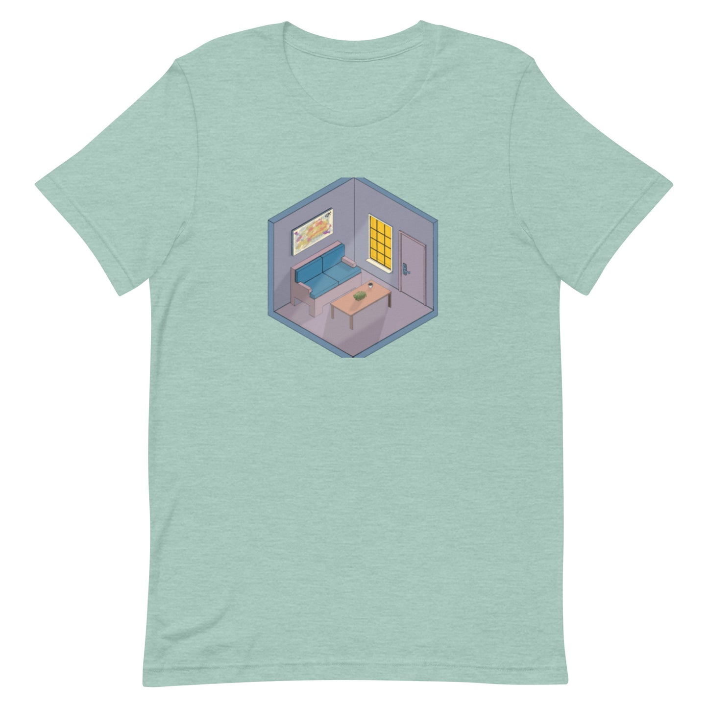 Unisex t-shirt “Abstract Isometric Design”