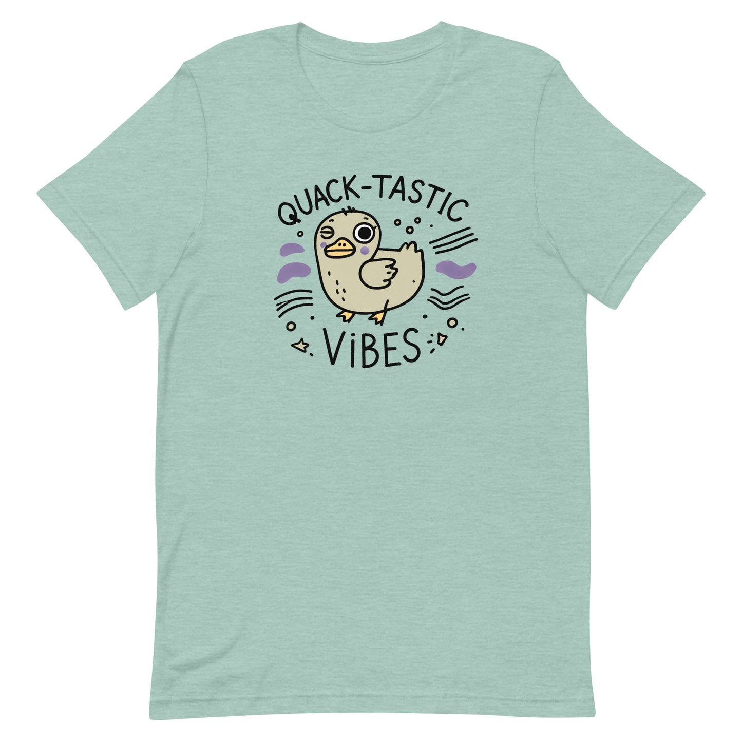 Unisex t-shirt "Quack-Tastic Vibes Duck"