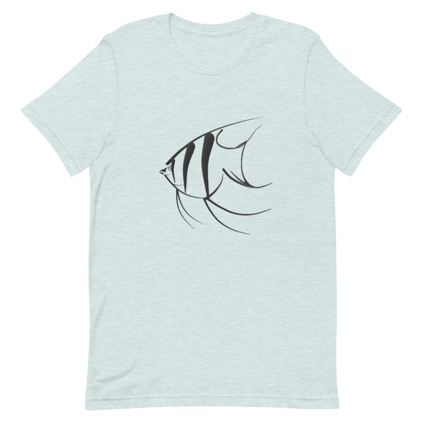 Unisex t-shirt “Abstract Altum Angelfish”