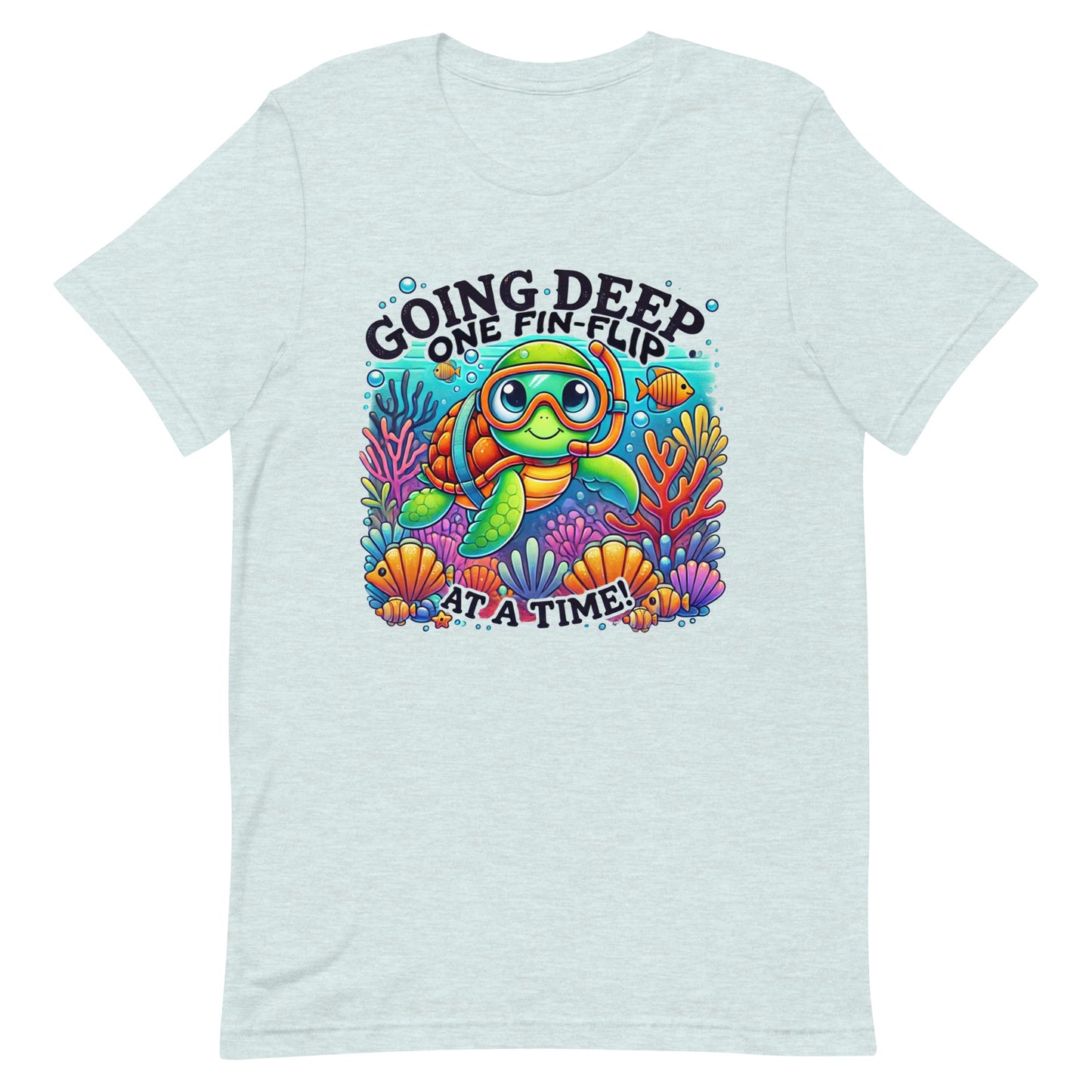 Unisex t-shirt "Scuba Turtle"