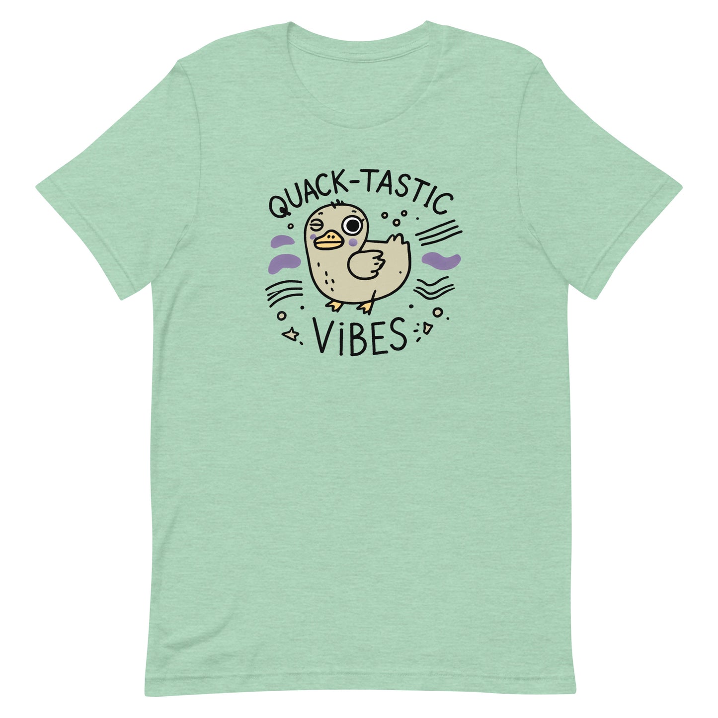 Unisex t-shirt "Quack-Tastic Vibes Duck"
