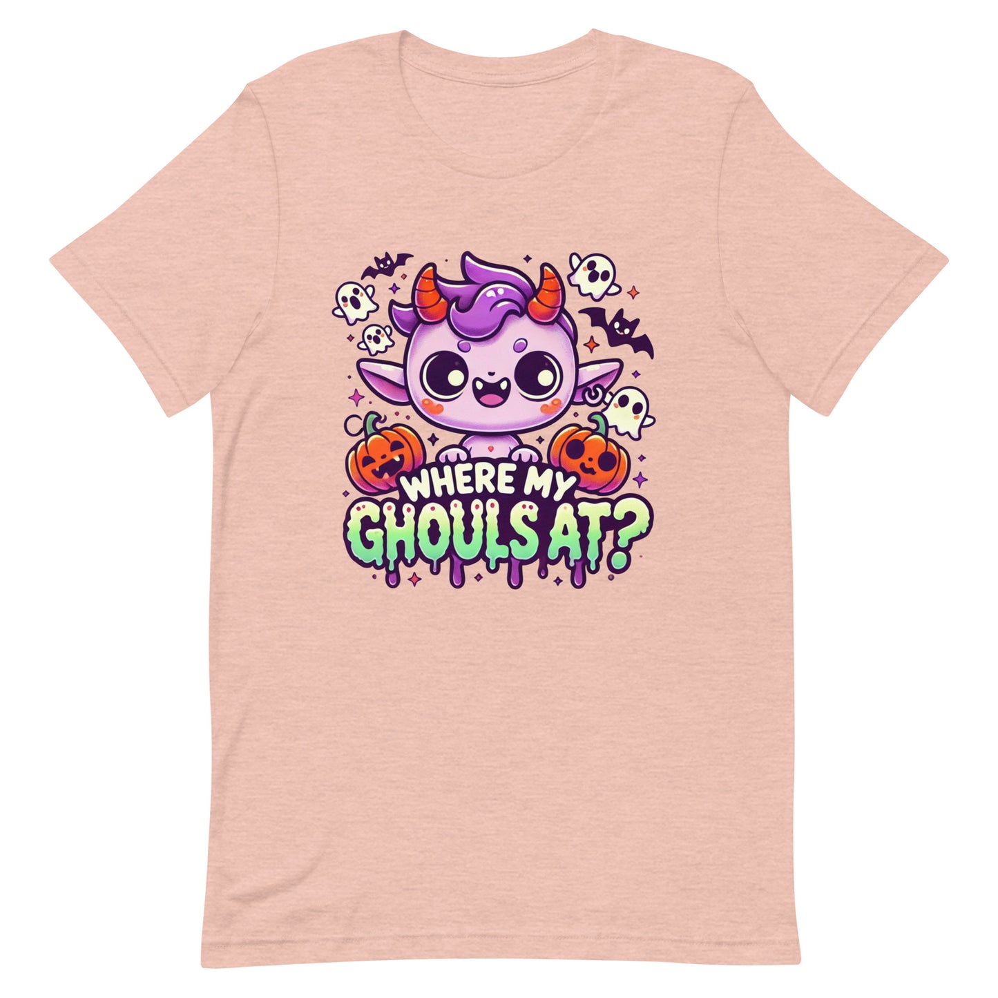 Unisex t-shirt “Where My Ghouls At?”