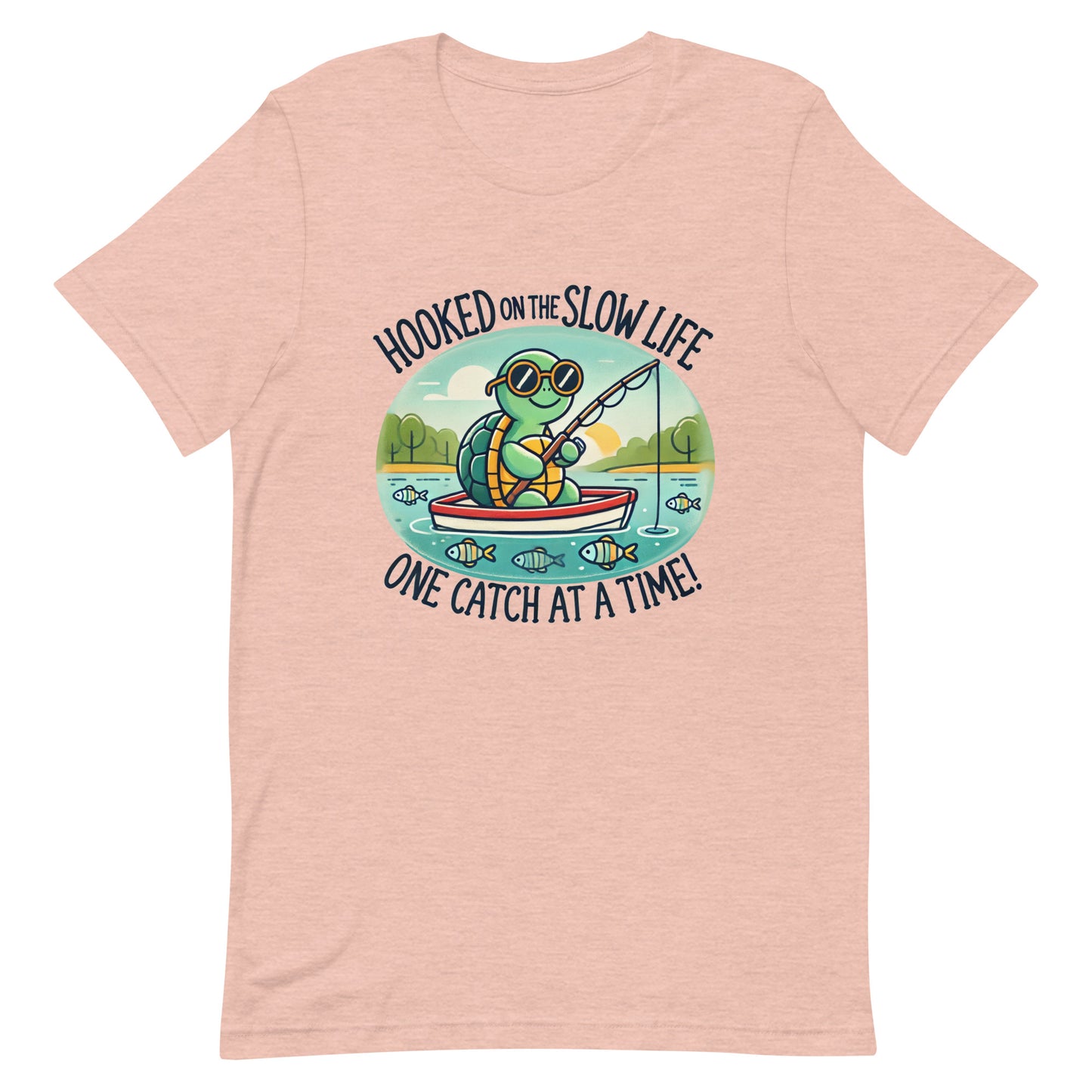 Unisex t-shirt "Fishing Turtle"