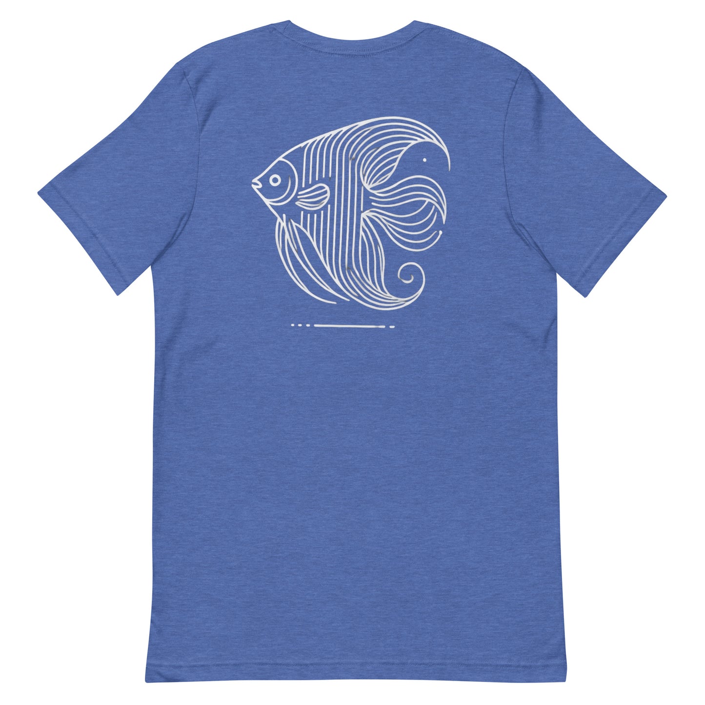 Unisex t-shirt “Angelfish Line Art”