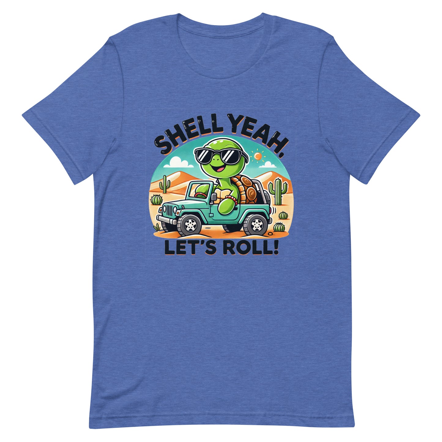 Unisex t-shirt "Shell Yeah Jeep Turtle"