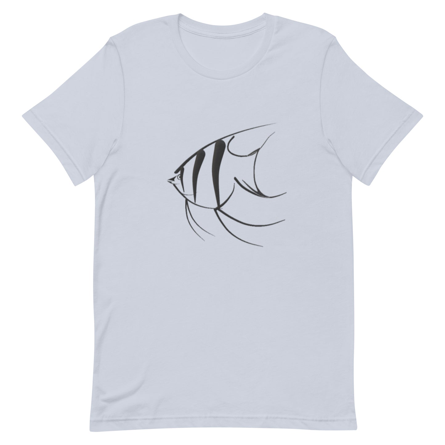 Unisex t-shirt “Abstract Altum Angelfish”