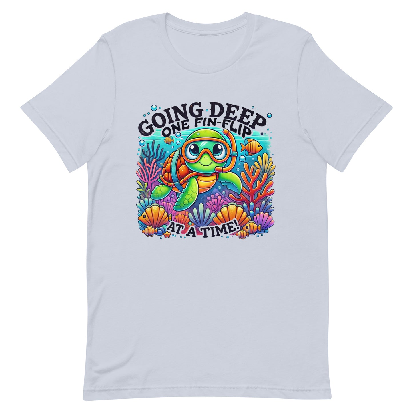 Unisex t-shirt "Scuba Turtle"