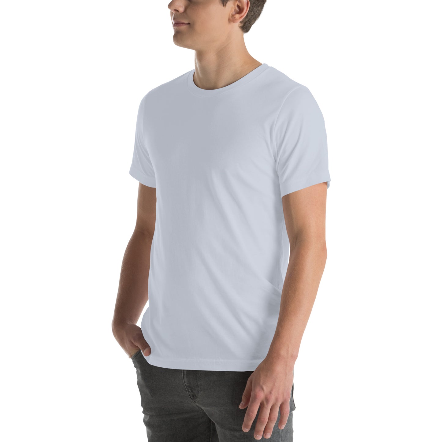 Unisex t-shirt "Neon Bass" Printed on back