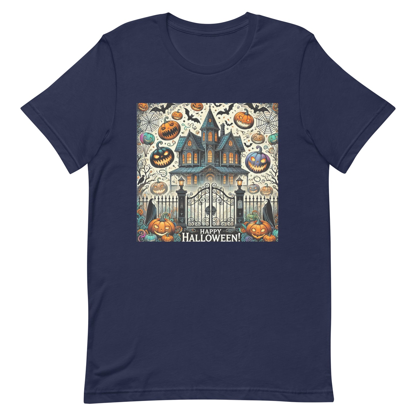 Unisex t-shirt “Happy Halloween”