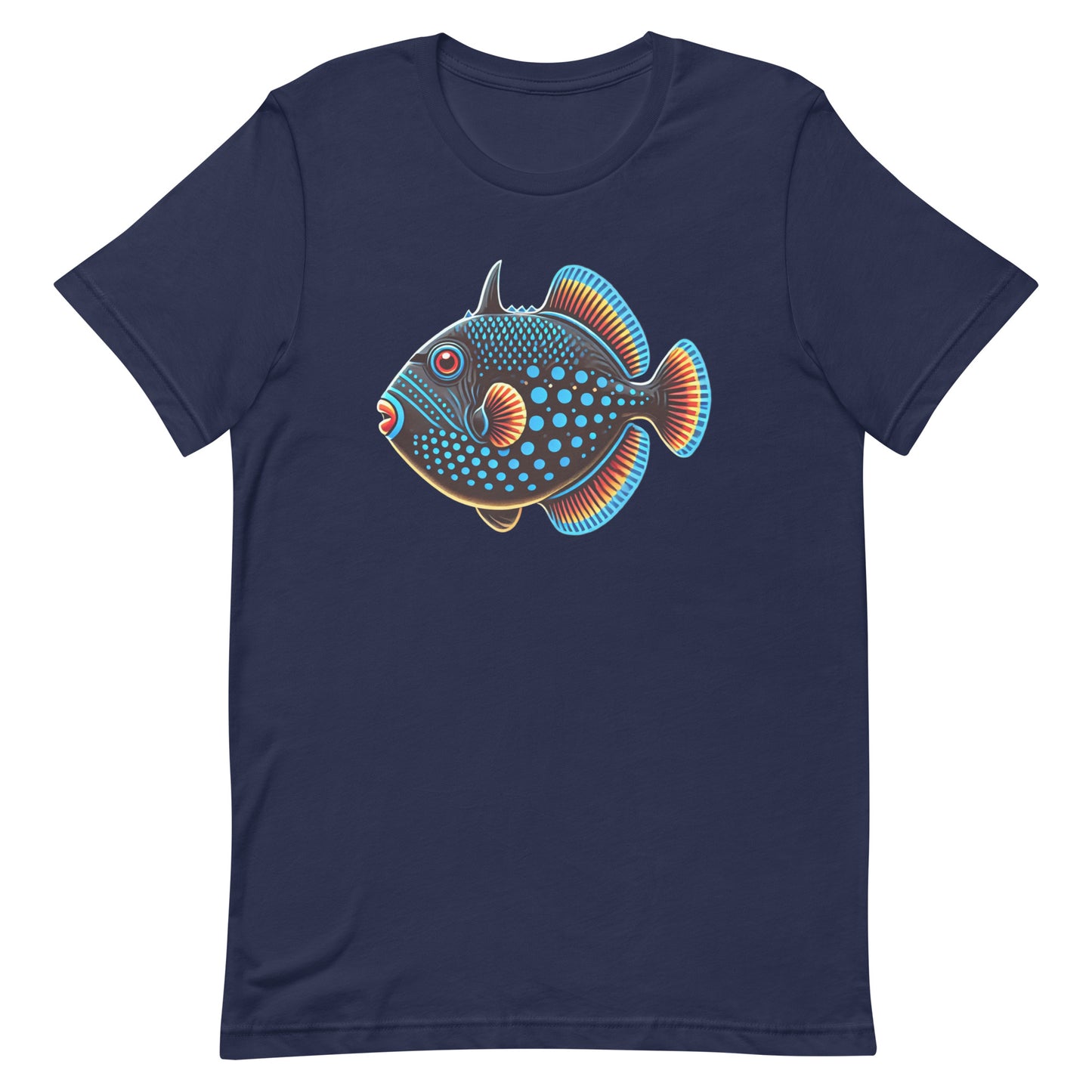 Unisex t-shirt “Neon Triggerfish”