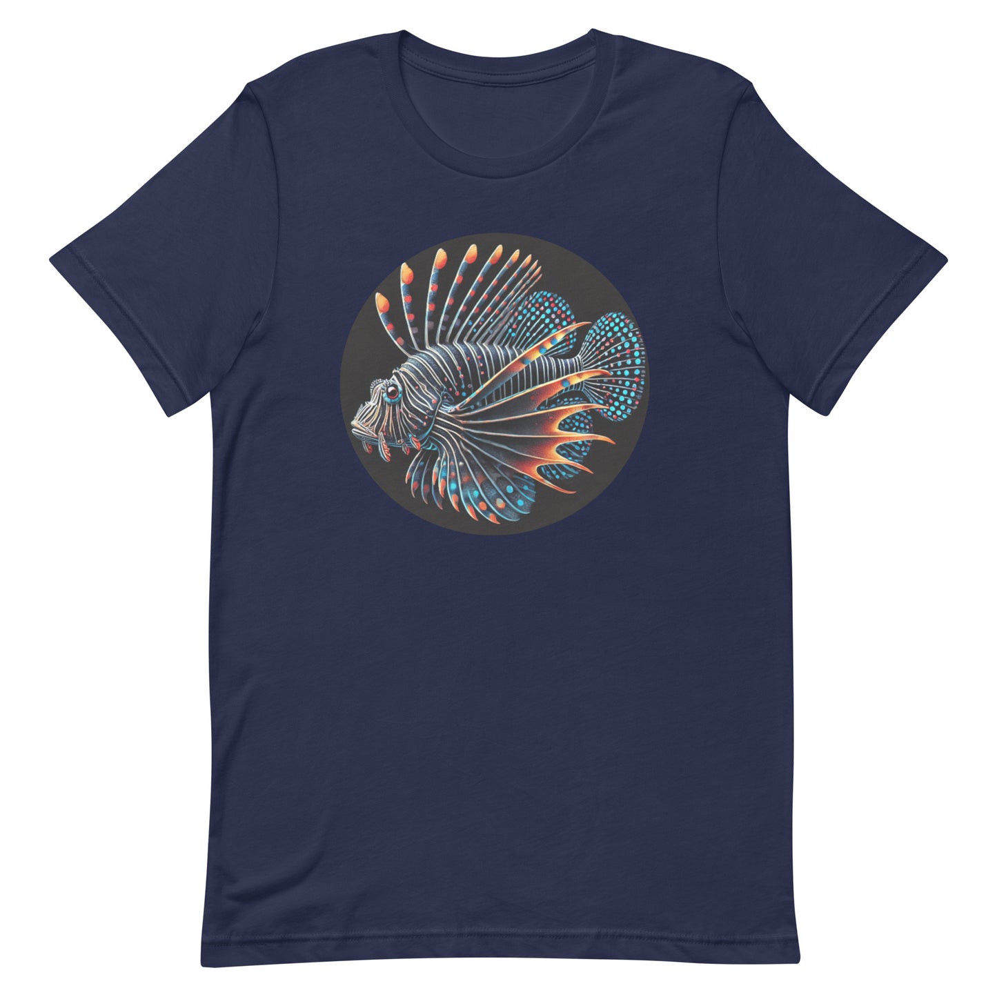 Unisex t-shirt “Neon Lionfish”