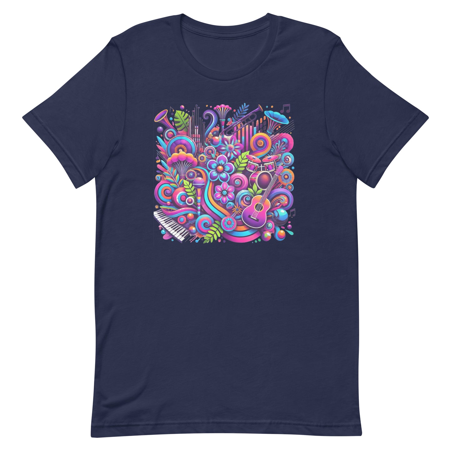 Unisex t-shirt “Colorful Music Blast”
